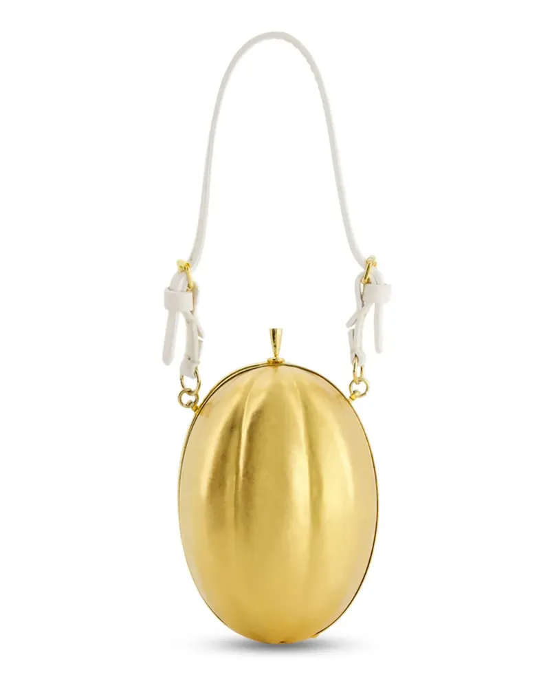 Giambattista Valli Clutch aus Messing - Gold Gold