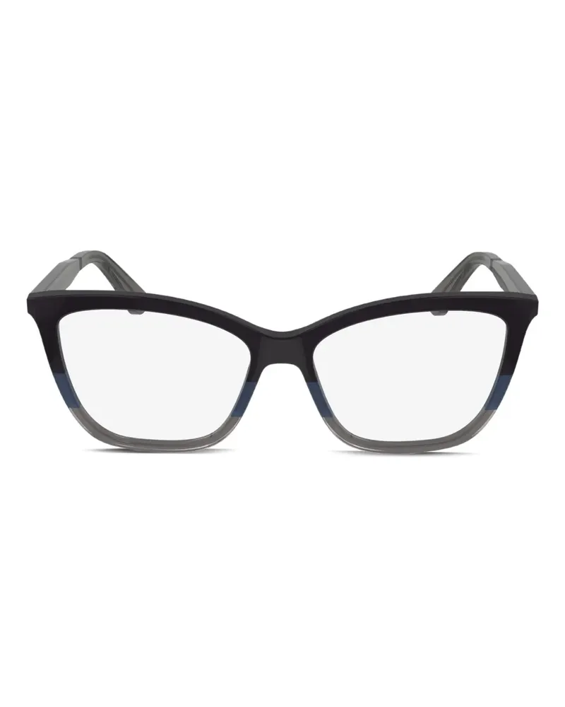 Calvin Klein Brille im Cat-Eye-Design - Schwarz Schwarz