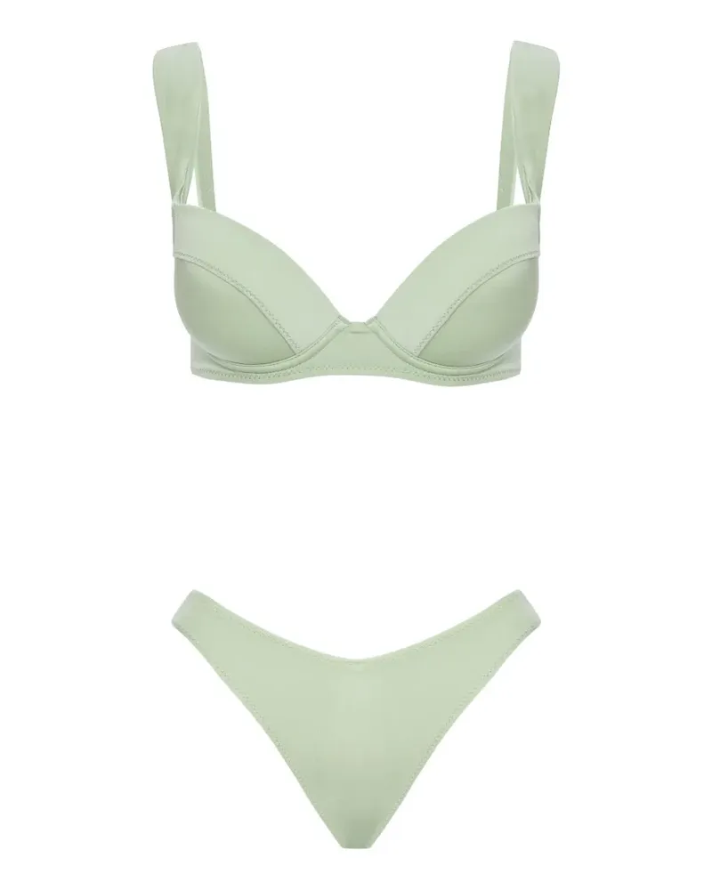 Noire Swimwear Ava Ivy underwire bikini - Grün Grün