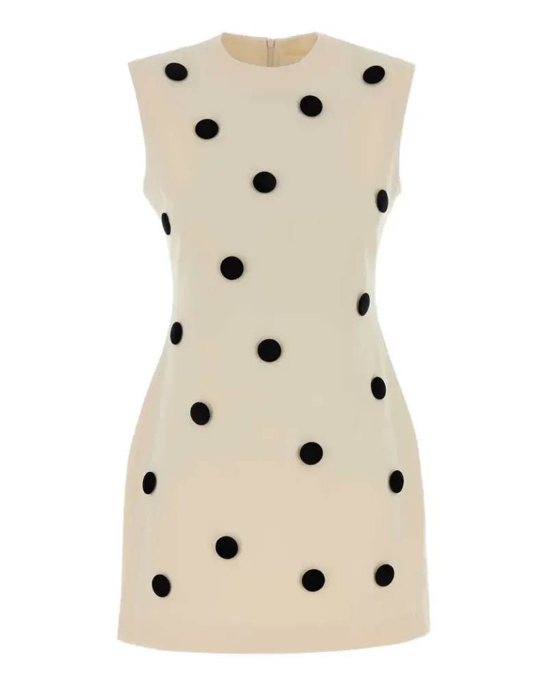 DESTREE Carole Kleid mit Polka Dots - Nude Nude