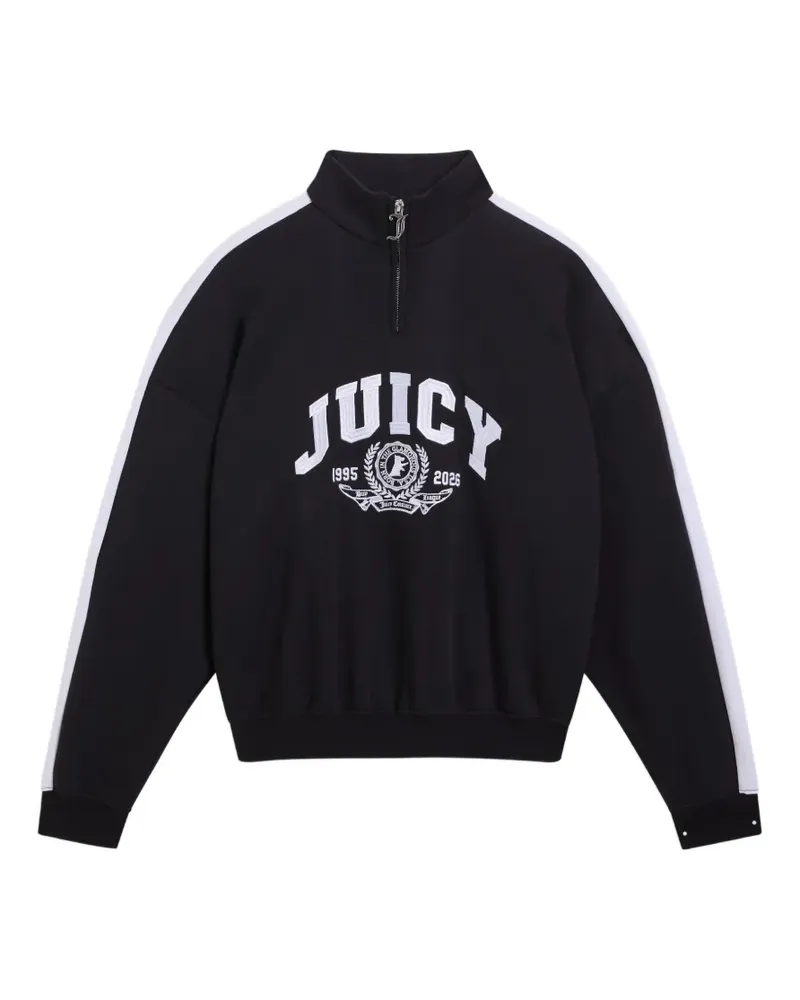 Juicy Couture College Crest Sweatshirt - Schwarz Schwarz