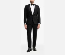 Einreihiger Smoking - Schwarz