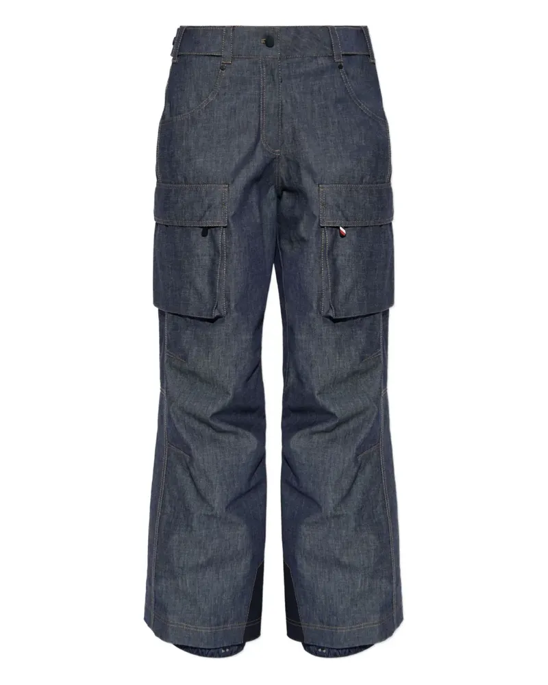 Moncler cargo trousers - Blau Blau