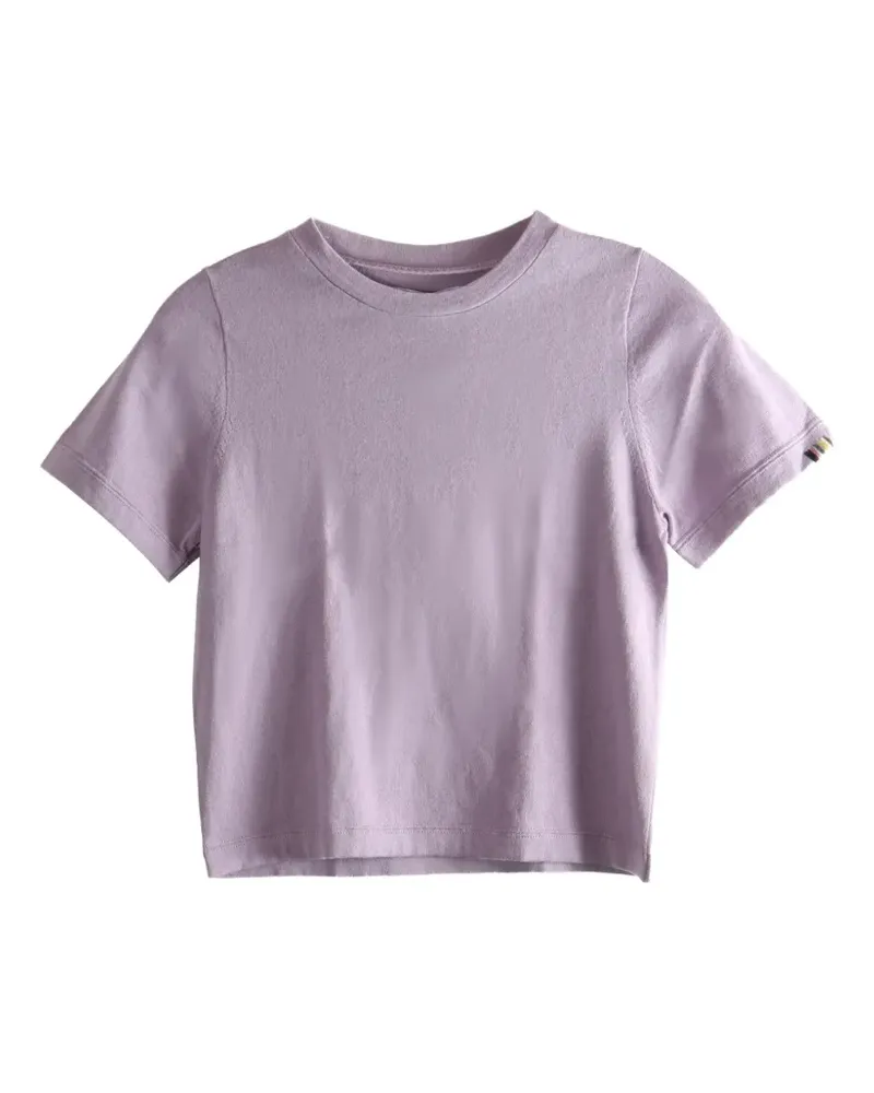 extreme cashmere short-sleeve T-shirt - Violett Violett