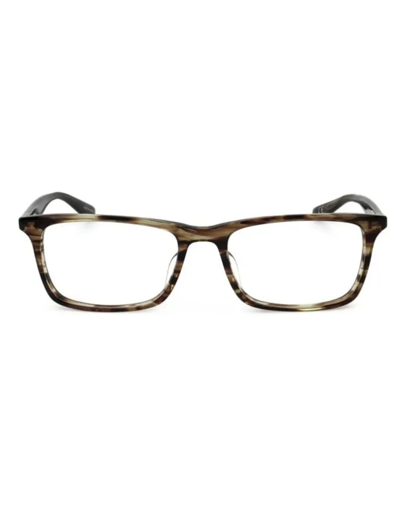 Barton Perreira Brille mit eckigem Gestell - Braun Braun