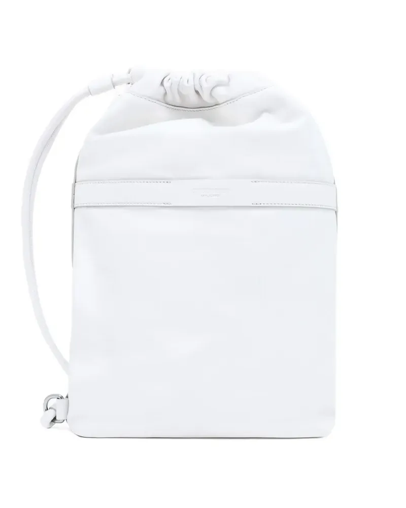 Giorgio Armani medium drawstring shoulder bag - Weiß Weiß