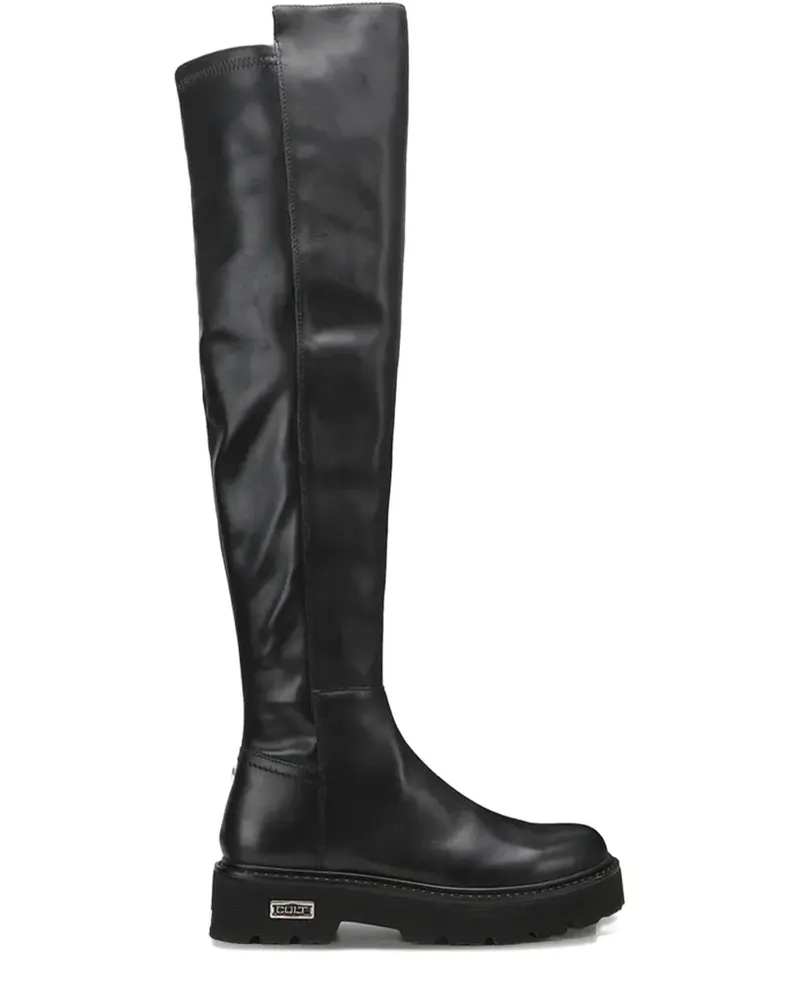 Cult lug-sole boots - Schwarz Schwarz