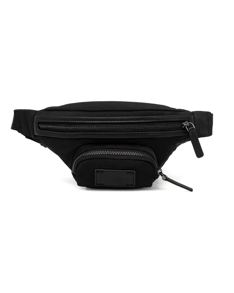 Armani Exchange zip-fastening belt bag - Schwarz Schwarz
