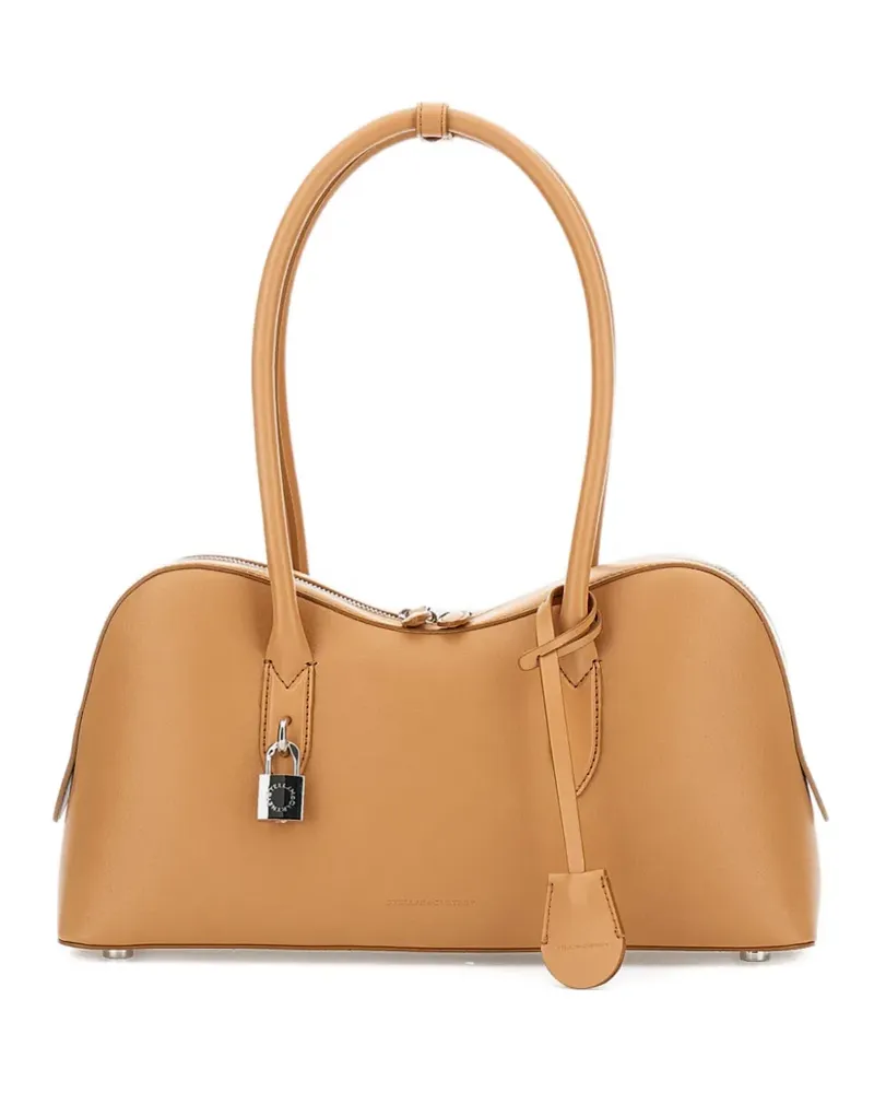 Stella McCartney Ryder lock top-handle bag - Nude Nude
