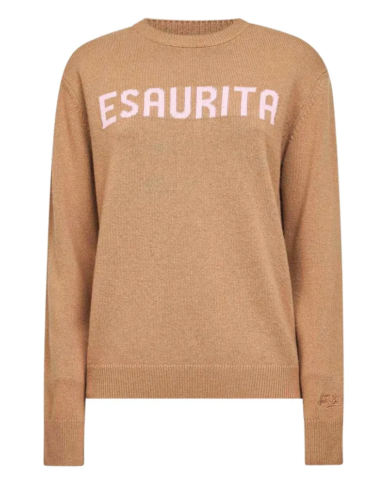 MC2 Saint Barth Pullover aus Jacquard - Nude Nude