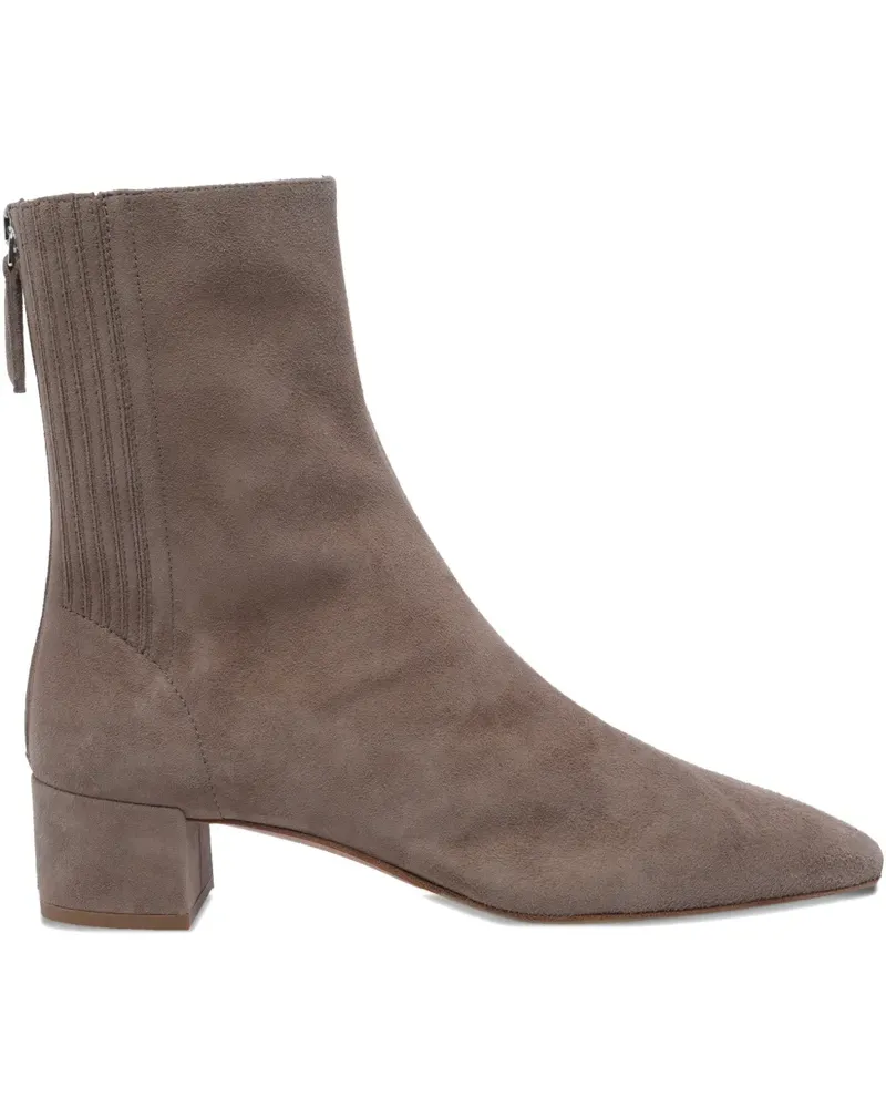 Aquazzura Stiefel mit Reißverschluss - Braun Braun