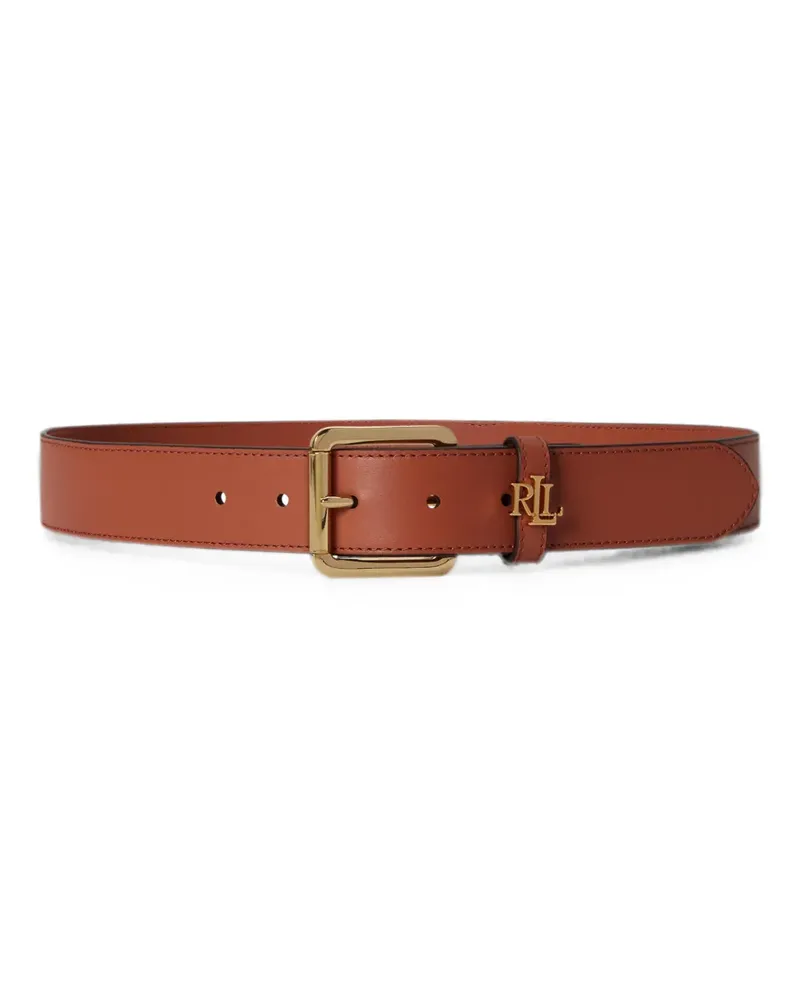 Ralph Lauren Schmaler Gürtel mit Logo-Gürtel - Braun Braun