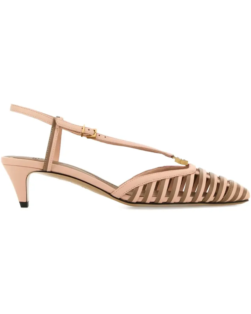 Fendi Slingback-Pumps mit Kitten-Heel-Absatz - Rosa Rosa