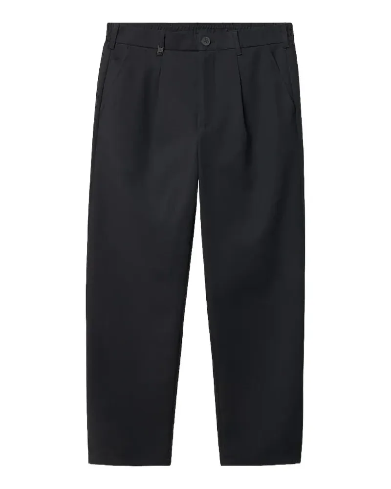 GABBA GABnapoli 19 Phin pleated elasticated-waistband trousers - Grau Grau
