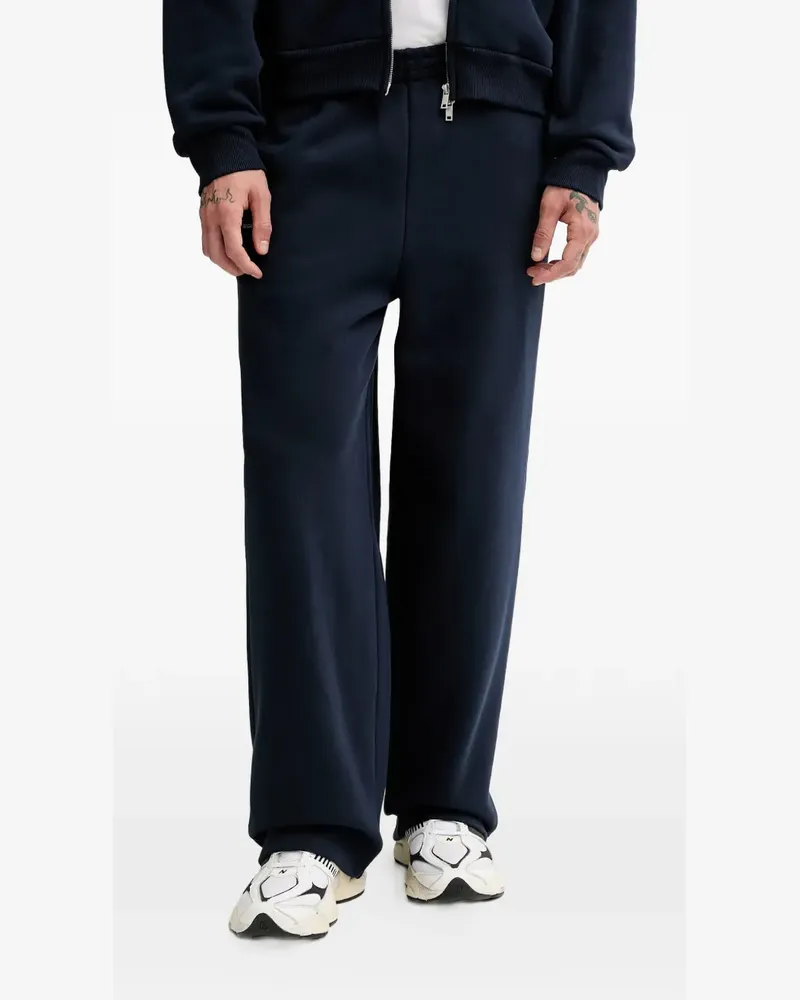PANGAIA elasticated track pants - Blau Blau