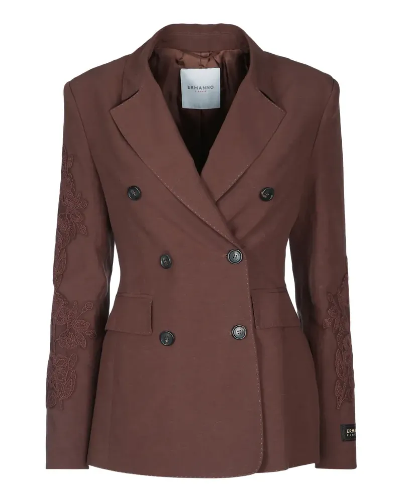 Ermanno Scervino double-breasted blazer - Braun Braun
