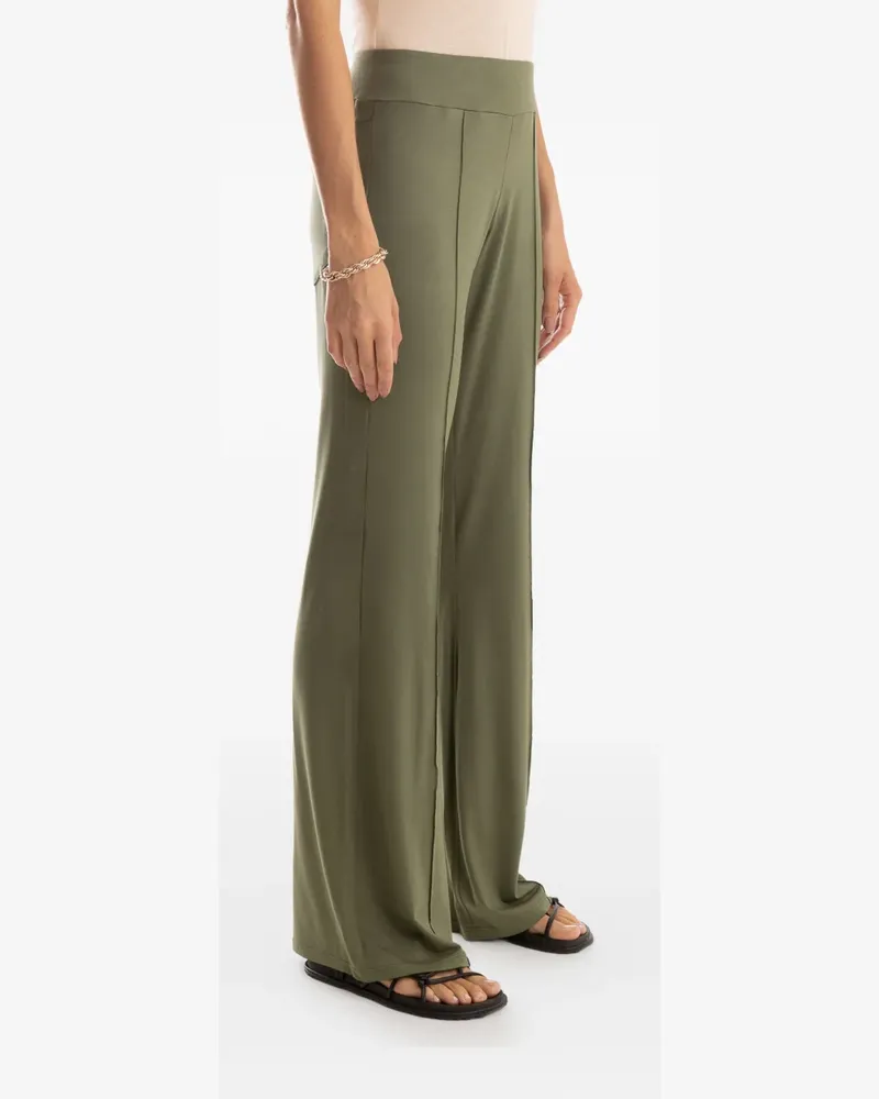 Lygia & Nanny Hose mit dekorativer Naht - Grün Grün