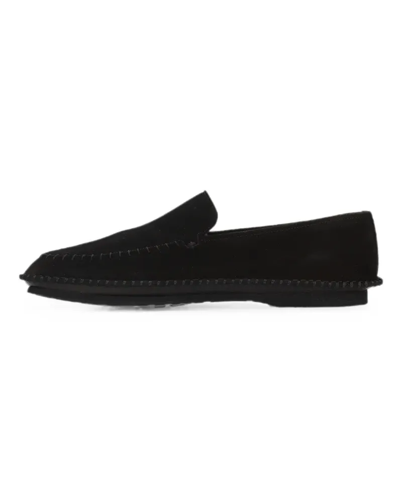 Premiata structured suede loafers - Schwarz Schwarz
