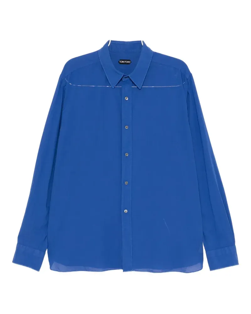 Tom Ford cotton shirt - Blau Blau