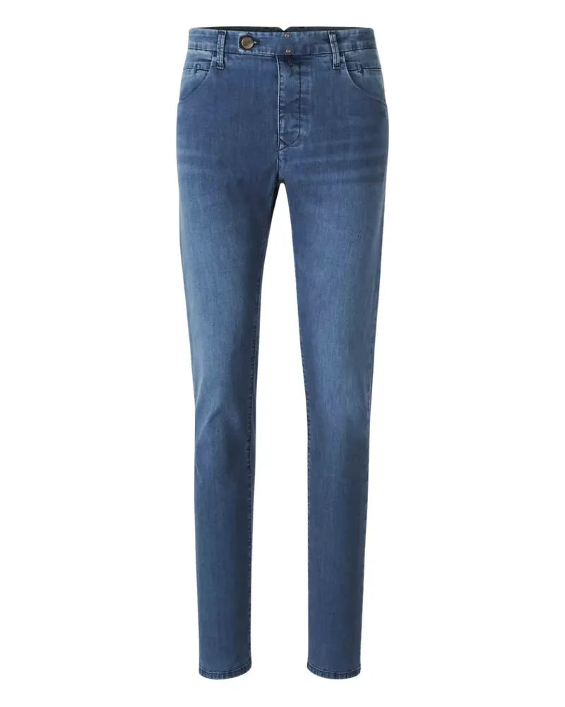 Incotex Gerade Jeans - Blau Blau