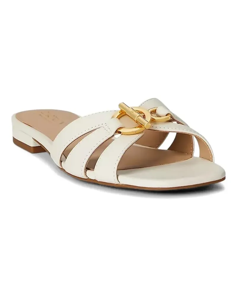 Ralph Lauren Blaike Sandalen mit Schnallenriemen - Weiß Weiß