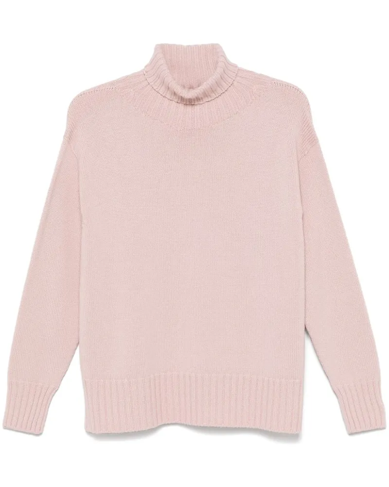 Drumohr  Pullover mit Rollkragen - Rosa Rosa