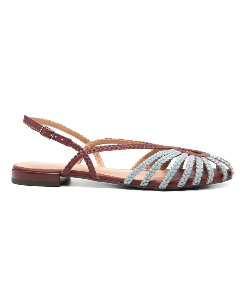 Gioseppo Masalani braided leather pumps - Braun Braun