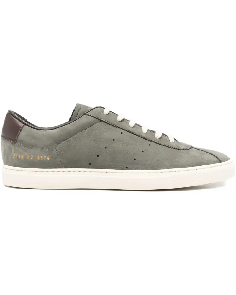 Common Projects perforated suede sneakers - Grau Grau