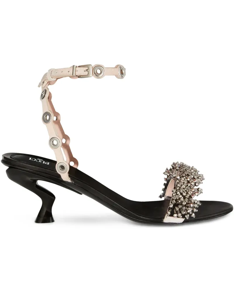 Emilio Pucci Emilio Sandalen 95mm - Schwarz Schwarz