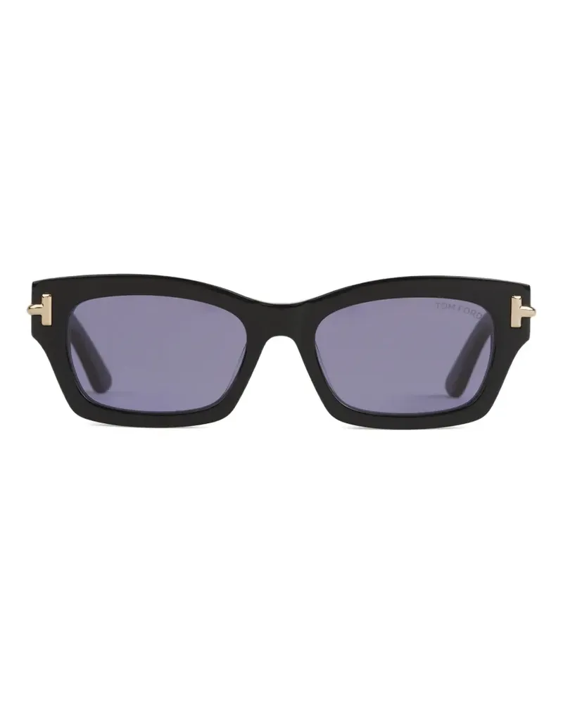Tom Ford rectangle-frame sunglasses - Schwarz Schwarz