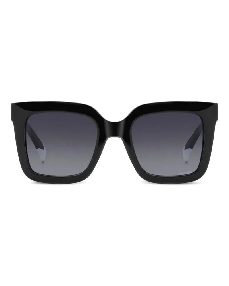 Missoni Sonnenbrille mit eckigem Gestell - Schwarz Schwarz