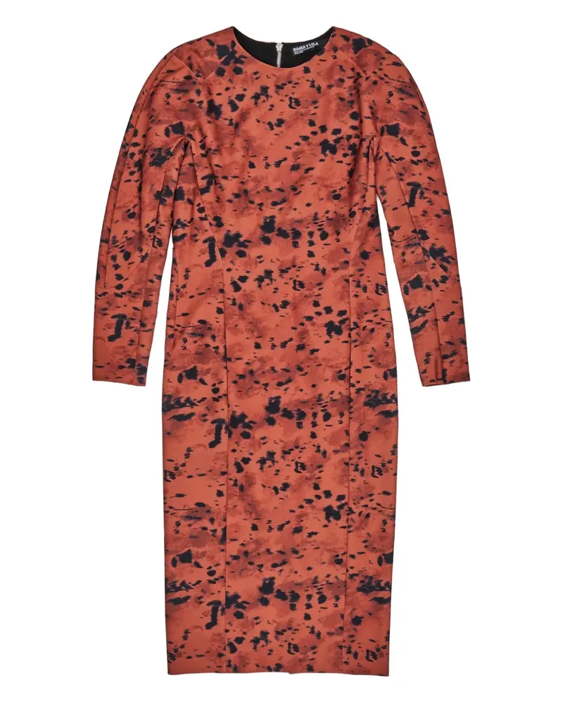 BIMBA Y LOLA Kleid mit Reißverschluss - Braun Braun