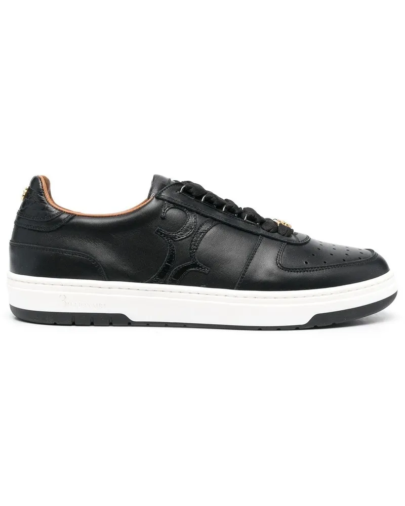 Billionaire Sneakers mit Logo - Schwarz Schwarz