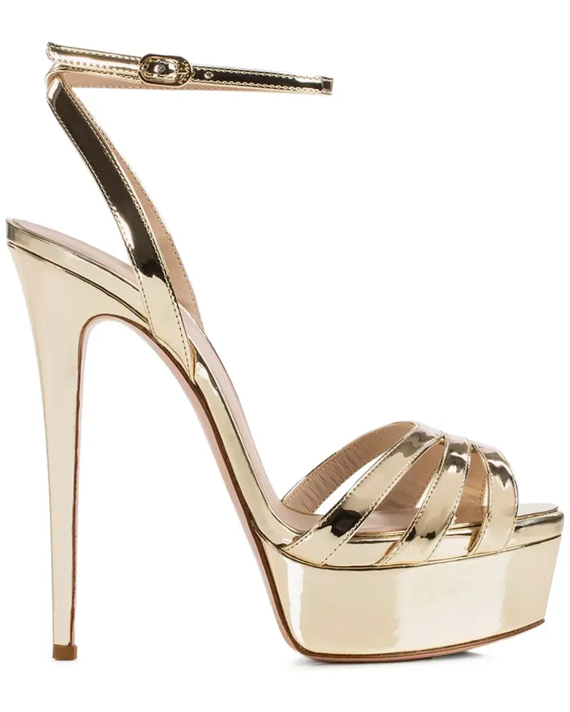 Le Silla Lola Sandalen 140mm - Gold Gold