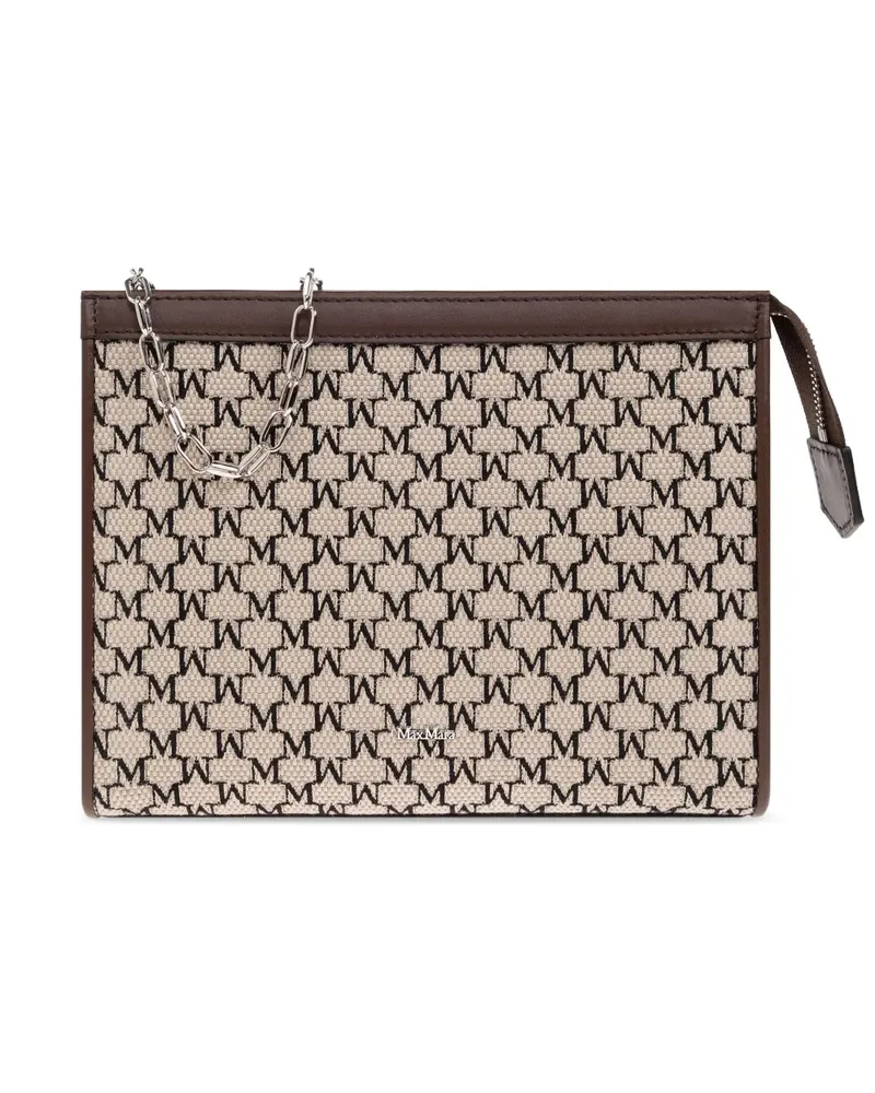 Max Mara Mmtrousses Clutch - Nude Nude