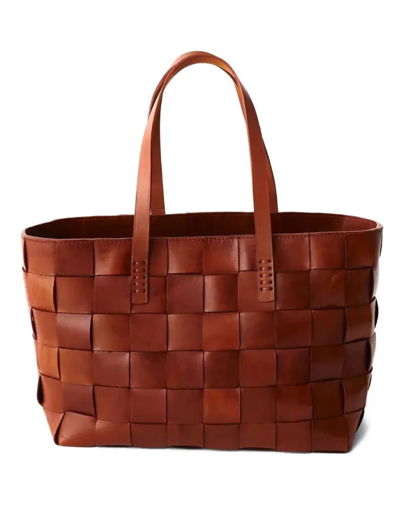 Dragon Diffusion Gewebter Japan Tote Bag - Braun Braun