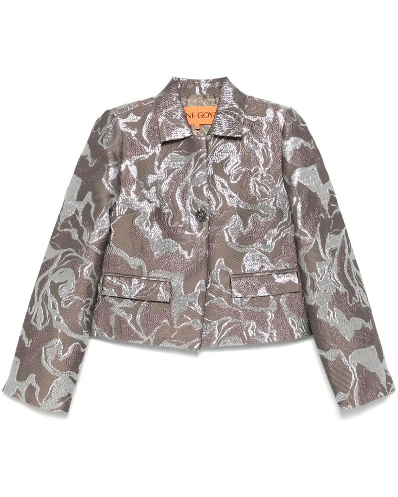 Stine Goya Jacke im Metallic-Look - Braun Braun