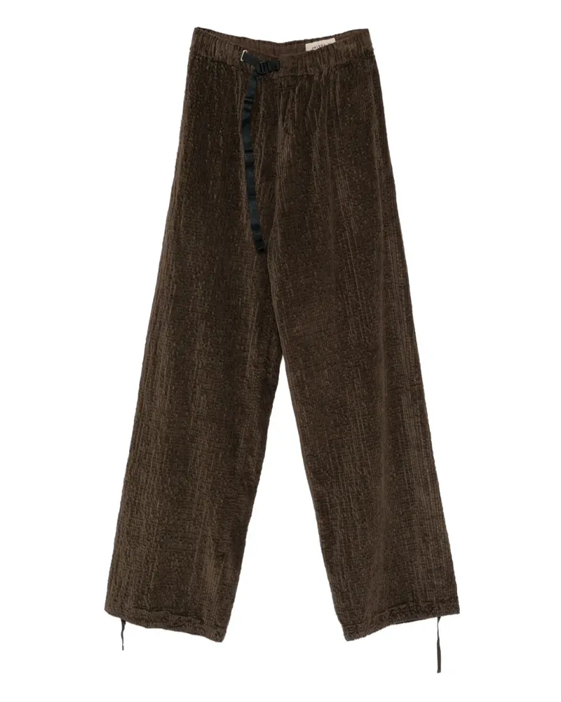 PLAN C Hose mit Kordelzug - Braun Braun