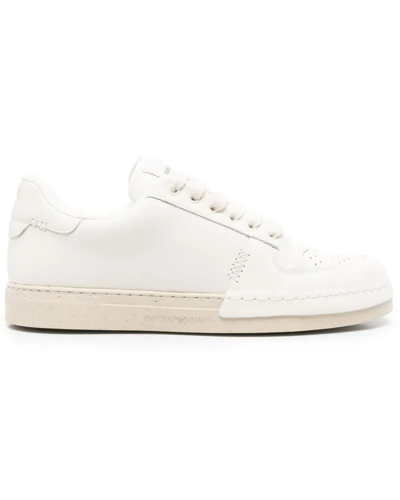 Emporio Armani Sneakers mit Schnürung - Nude Nude