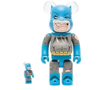 x Batman The Dark Knight Triumphant BE@RBRICK 100% und 400% Figuren-Set - Blau