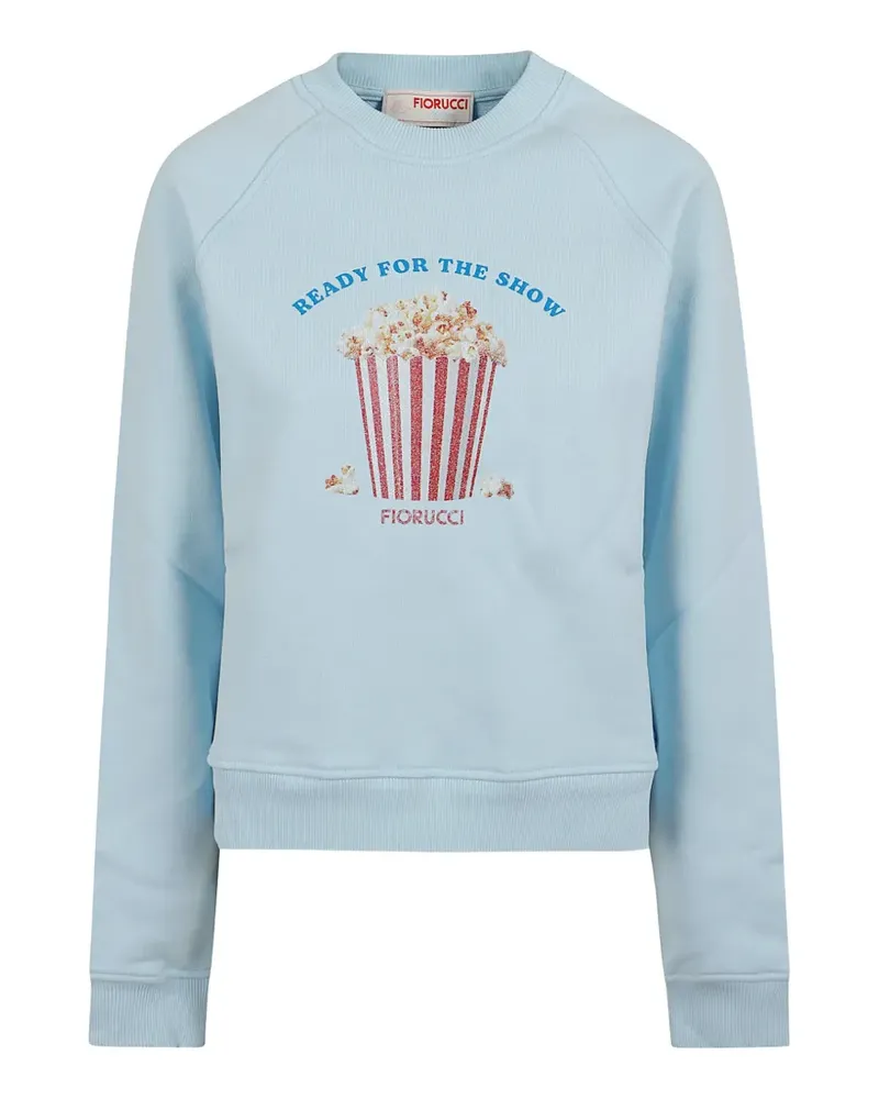 Fiorucci graphic-print sweatshirt - Blau Blau