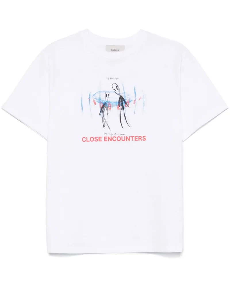 COPERNI Close Encounter T-Shirt - Weiß Weiß
