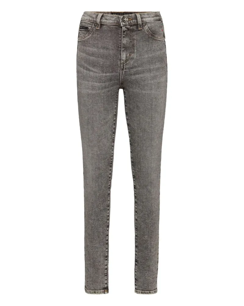 Philipp Plein slim-fit jeggings - Grau Grau