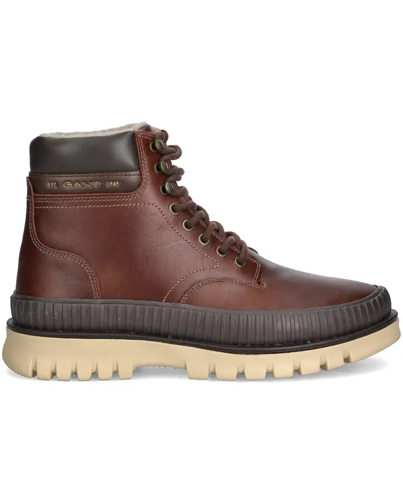 Gant lace-up lug-sole boots - Braun Braun