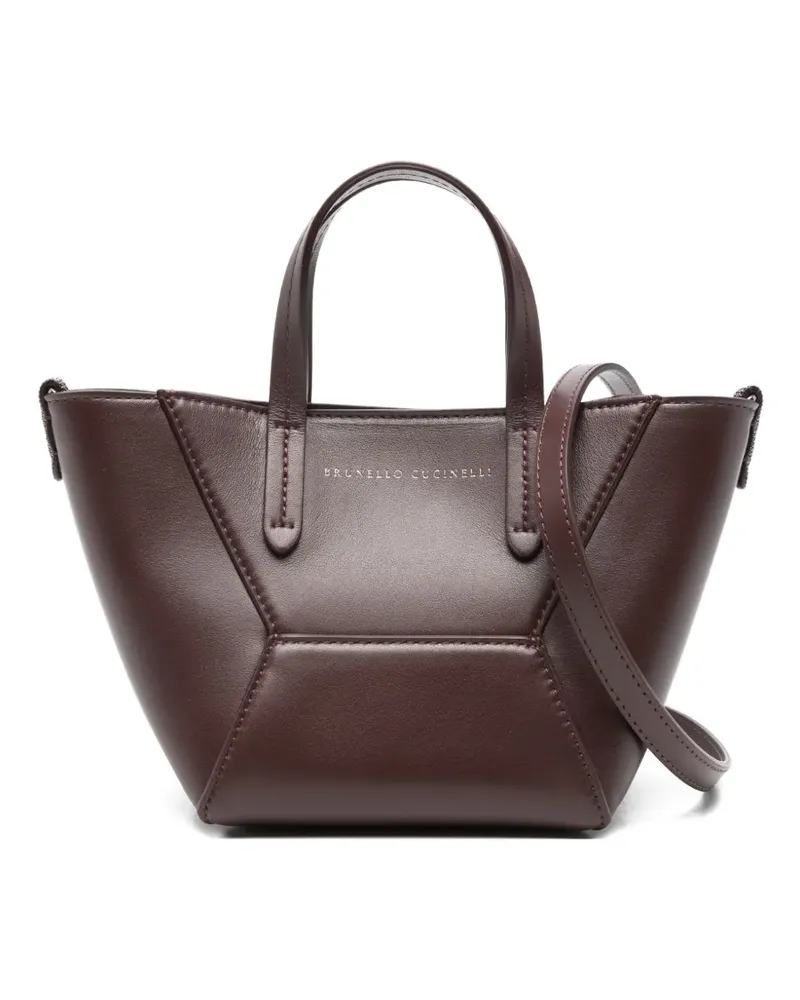 Brunello Cucinelli Klassische Handtasche - Rot Rot