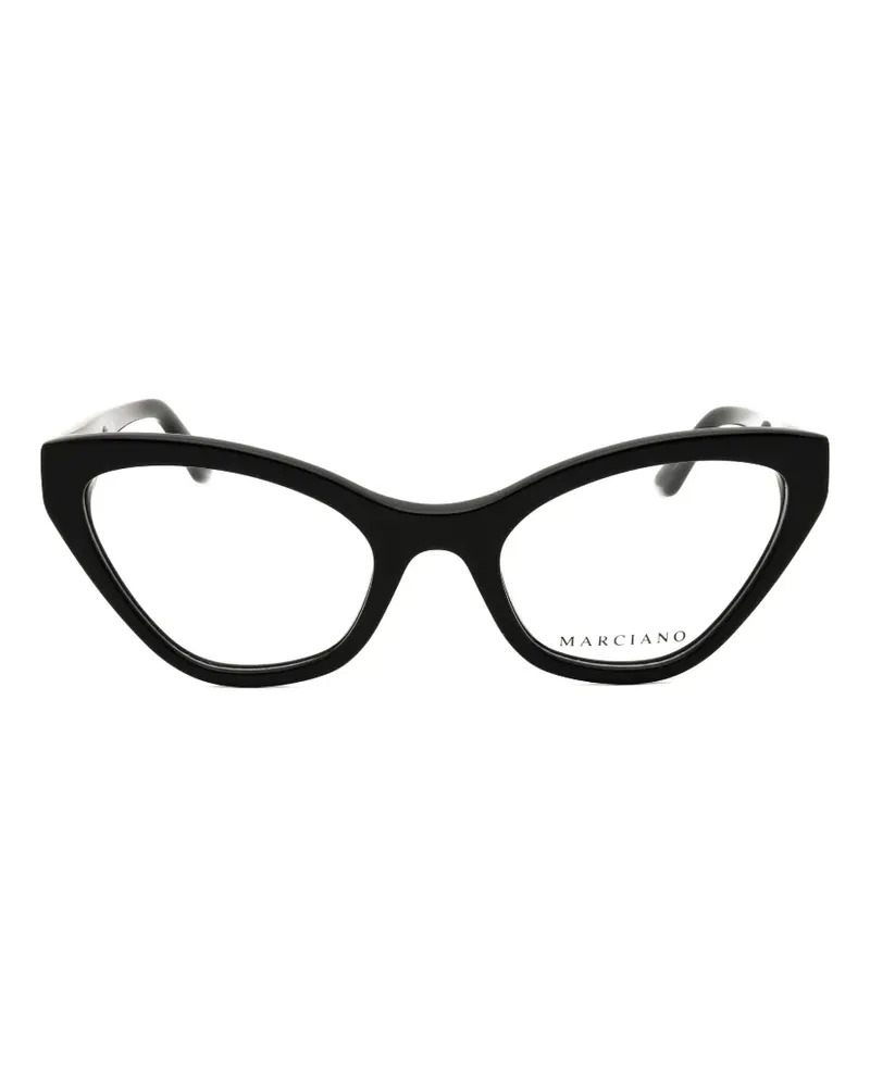 MARCIANO Los Angeles cat-eye frame glasses - Schwarz Schwarz