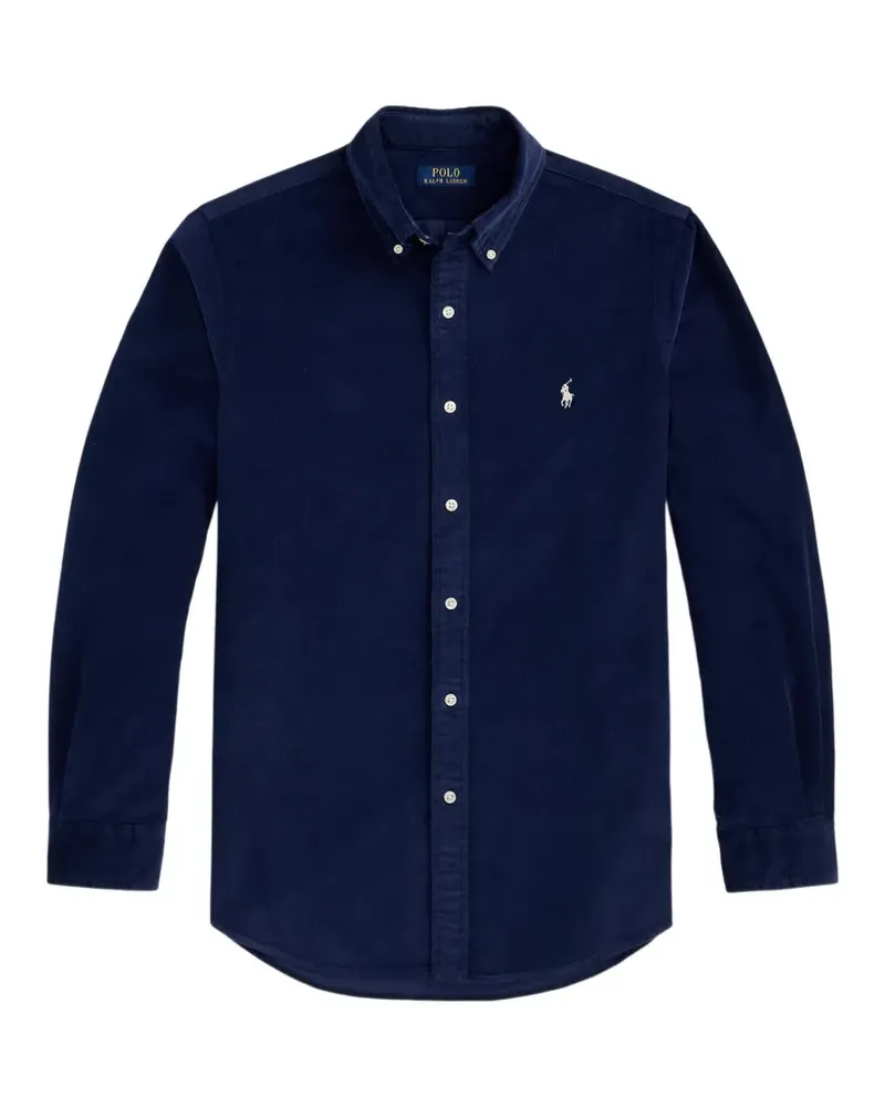 Ralph Lauren Klassisches Cordhemd - Blau Blau
