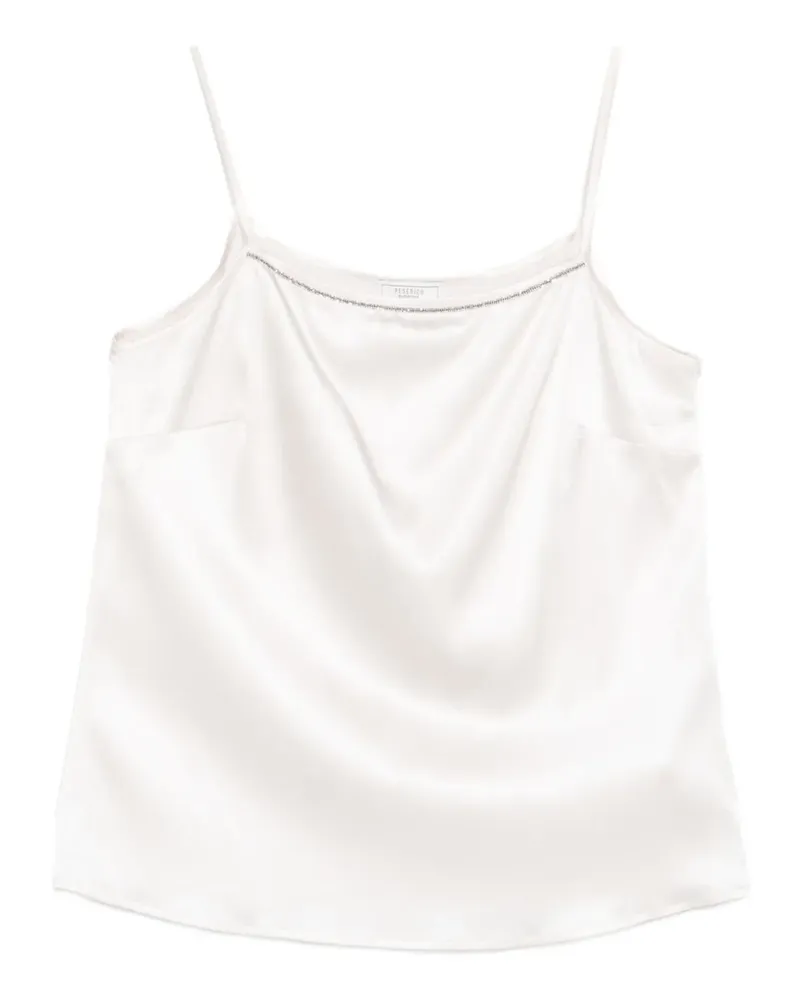 Peserico Tanktop aus Seidenstretch - Rosa Rosa