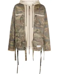 Mostly Heard Rarely Seen M65 Jacke mit Camouflage-Print Grün