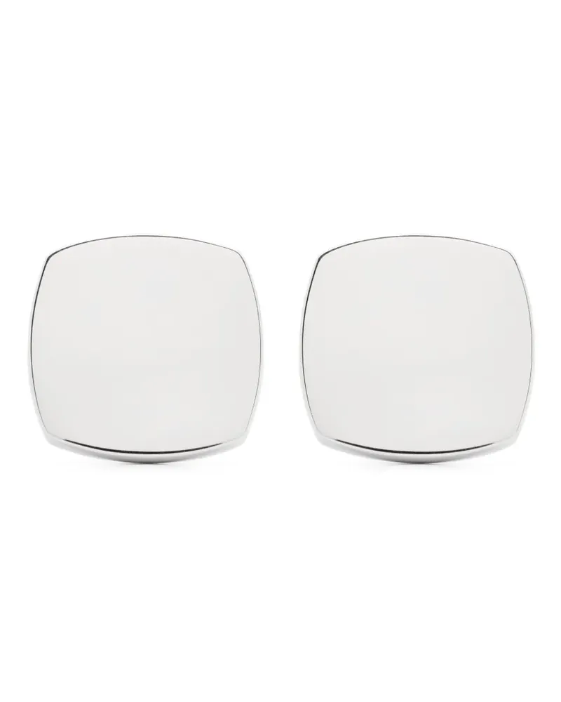 Tom Wood large Umi studs earrings - Silber Silber
